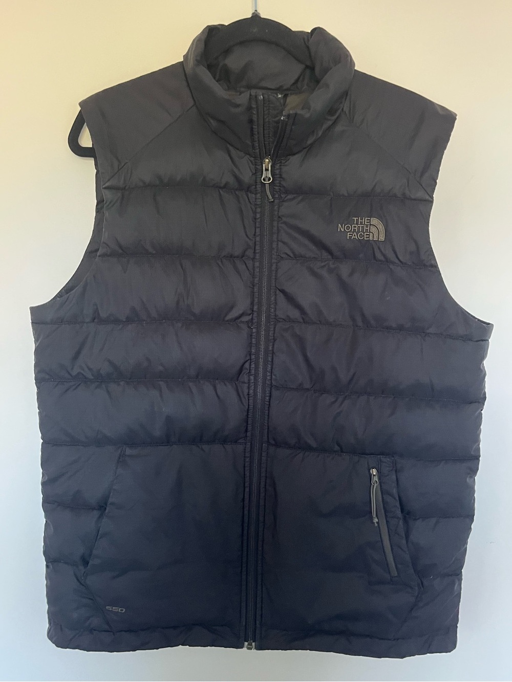 The North Face Black Quilted Insulated Vest